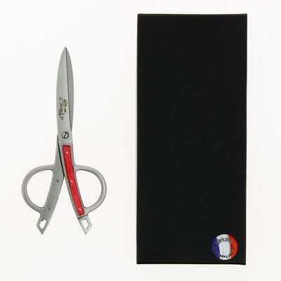 Ciseaux multi usages Le Thiers® manche rouge 19 cm