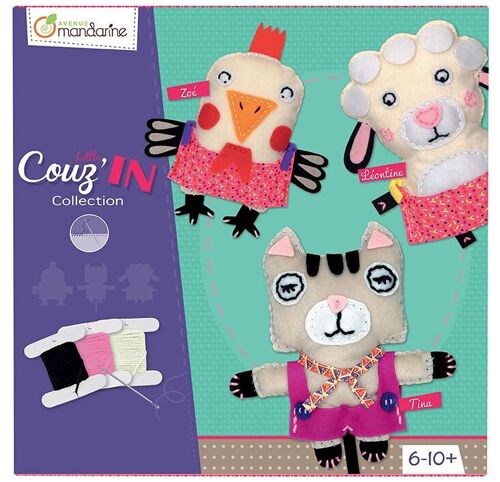 Boite créative Kit 3 animaux