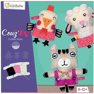 Boite créative Kit 3 animaux