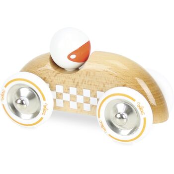 Voiture en bois, Rally checkers GM naturel