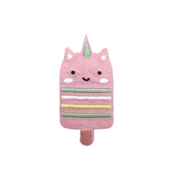 Motif thermocollant "GLACE" Licorne