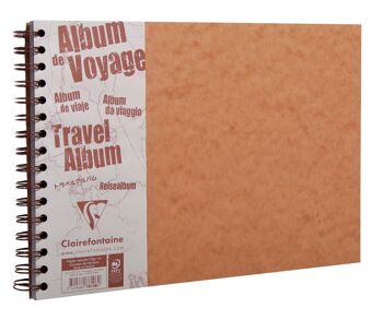 Album de voyage Age bag tabac, 29,7 x 21 cm 1