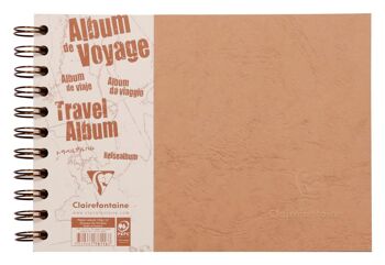 Album de voyage Age bag tabac, 21 x 14,8 cm 1