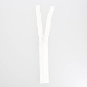 Fermeture injectée n°5 séparable blanc, 75 cm