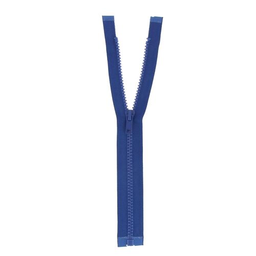 Fermeture injectée n°5 séparable bleu jean, 35 cm