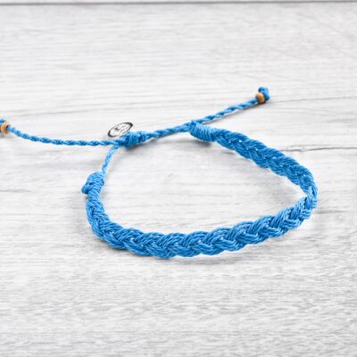 Medewi Handmade Surf Bracelet - Blue