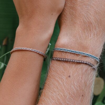 Karangasem Handwoven Surf Bracelet - Peach