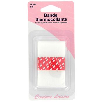 Bande thermocollante pour ourlet 38 mm x 5 m