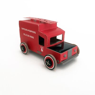 Autogami-Feuerwehrauto-Bausatz
