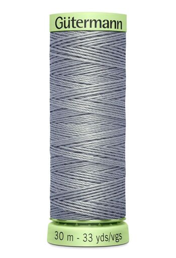 Fil Super Resistant 30 m polyester, gris