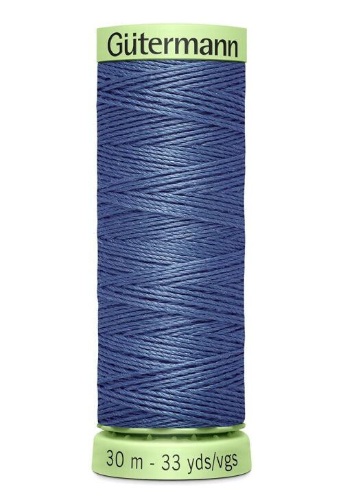 Fil Super Resistant 30 m polyester, bleu pensée