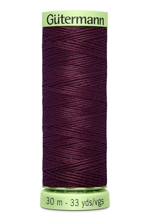 Fil Super Resistant 30 m polyester, aubergine - 92989