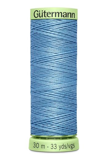 Fil Super Resistant 30 m polyester, bleu azur