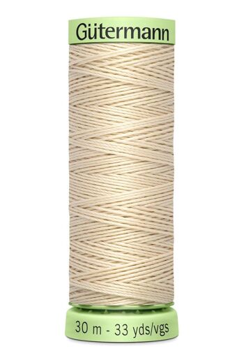 Fil Super Resistant 30 m polyester, beige orge