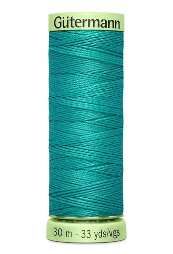 Fil Super Resistant 30 m polyester, vert turquoise