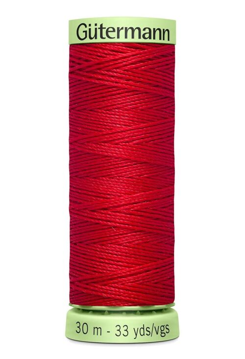 Fil Super Resistant 30 m polyester, rouge coquelicot