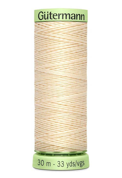 Fil Super Resistant 30 m polyester, beige blé