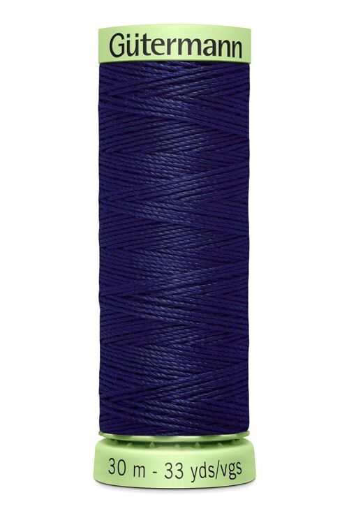 Fil Super Resistant 30 m polyester,  bleu marine