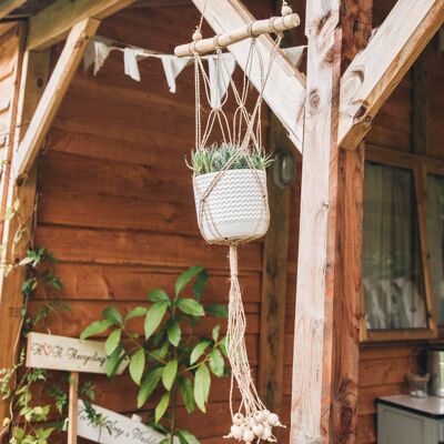 Handmade Bohemian Rope Plant Hanger