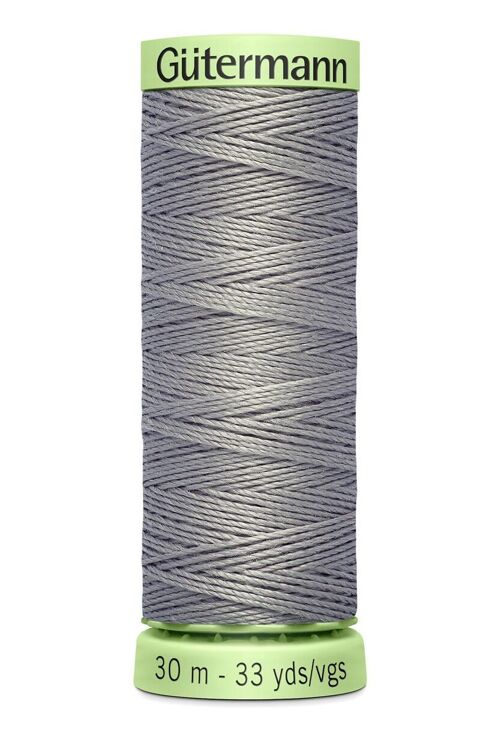 Fil Super Resistant 30 m polyester, gris souris