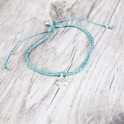 Lahaina Turtle Friendship Bracelet - Turquoise