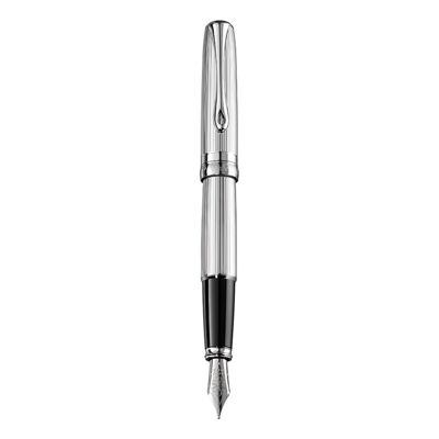 Stylo Plume Excellence A2 Guilloché chrome