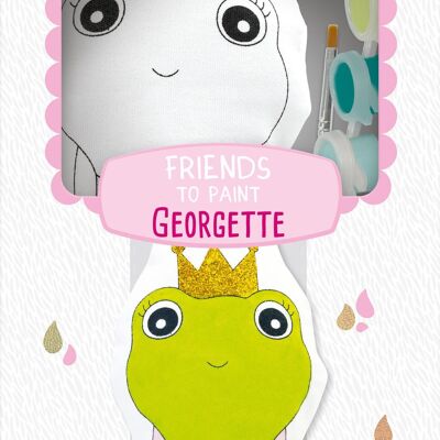 Amigos para pintar, la rana Georgette