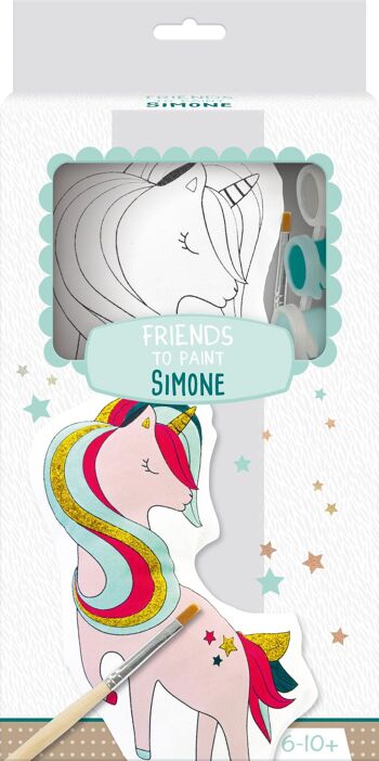 Friends to Paint, Simone la Licorne 1