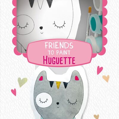 Amigos para pintar, la gata Huguette