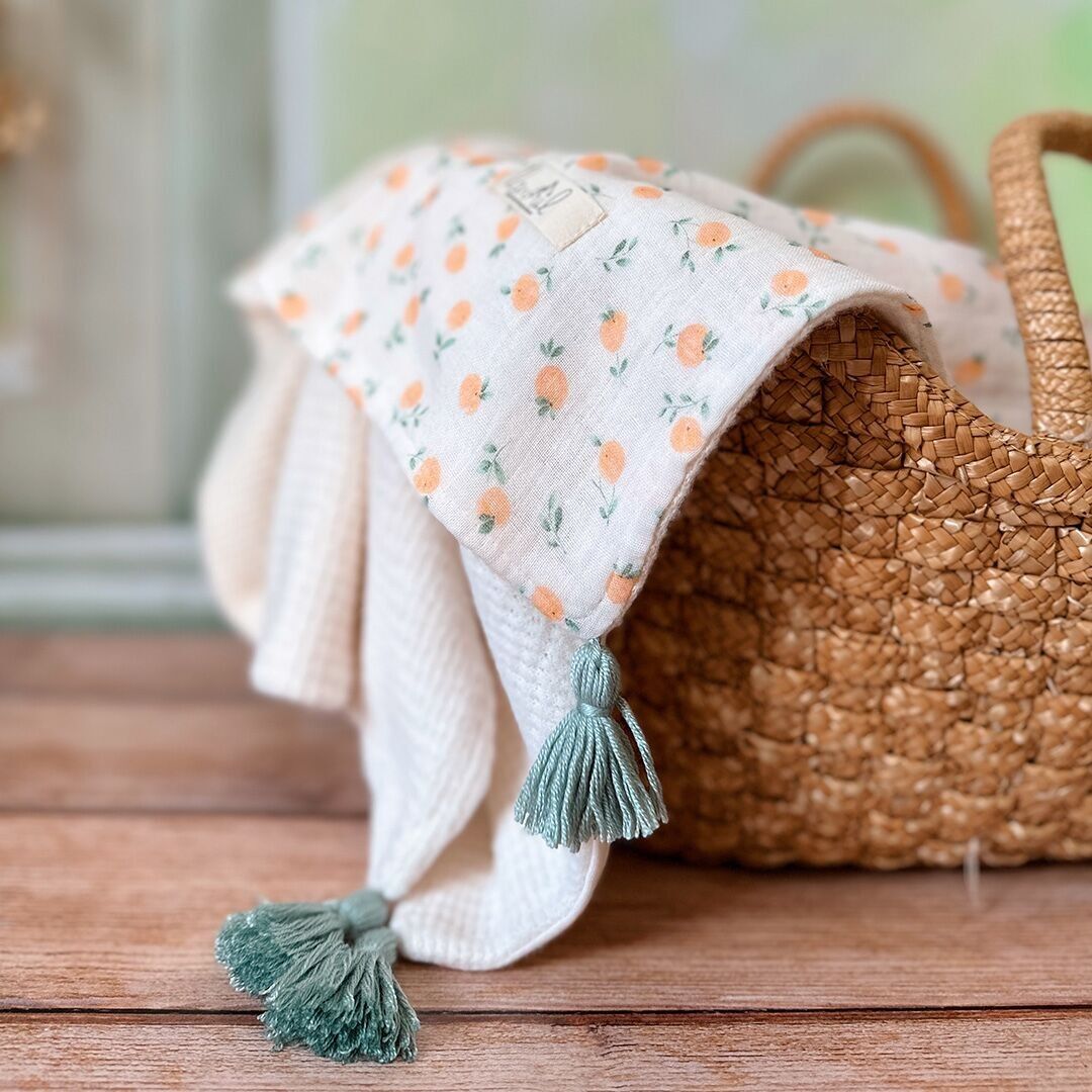 MANTA DE VERANO PEQUEÑA - ALBARICOQUE