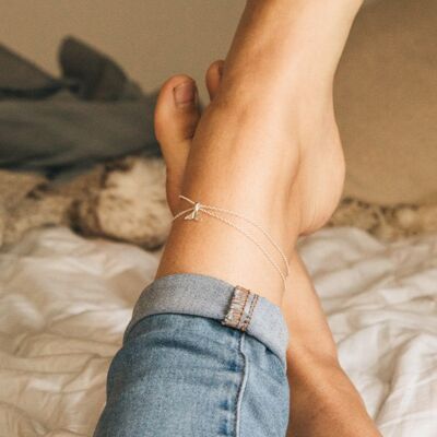 Asri Dual Whale Tail Anklet
