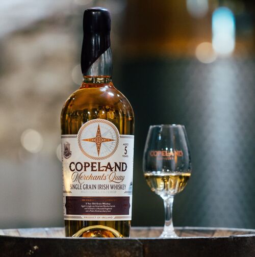 Copeland Single Grain 5 year old Irish whiskey