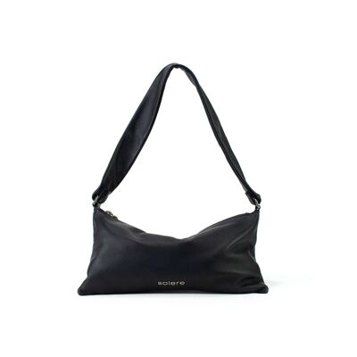 22h - El Bolso Baguette - Negro