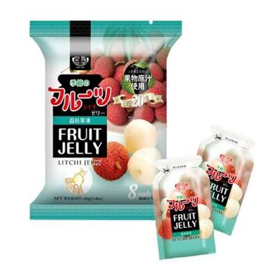 Gelatina di frutta - Litchi, 160G (FAMIGLIA REALE)