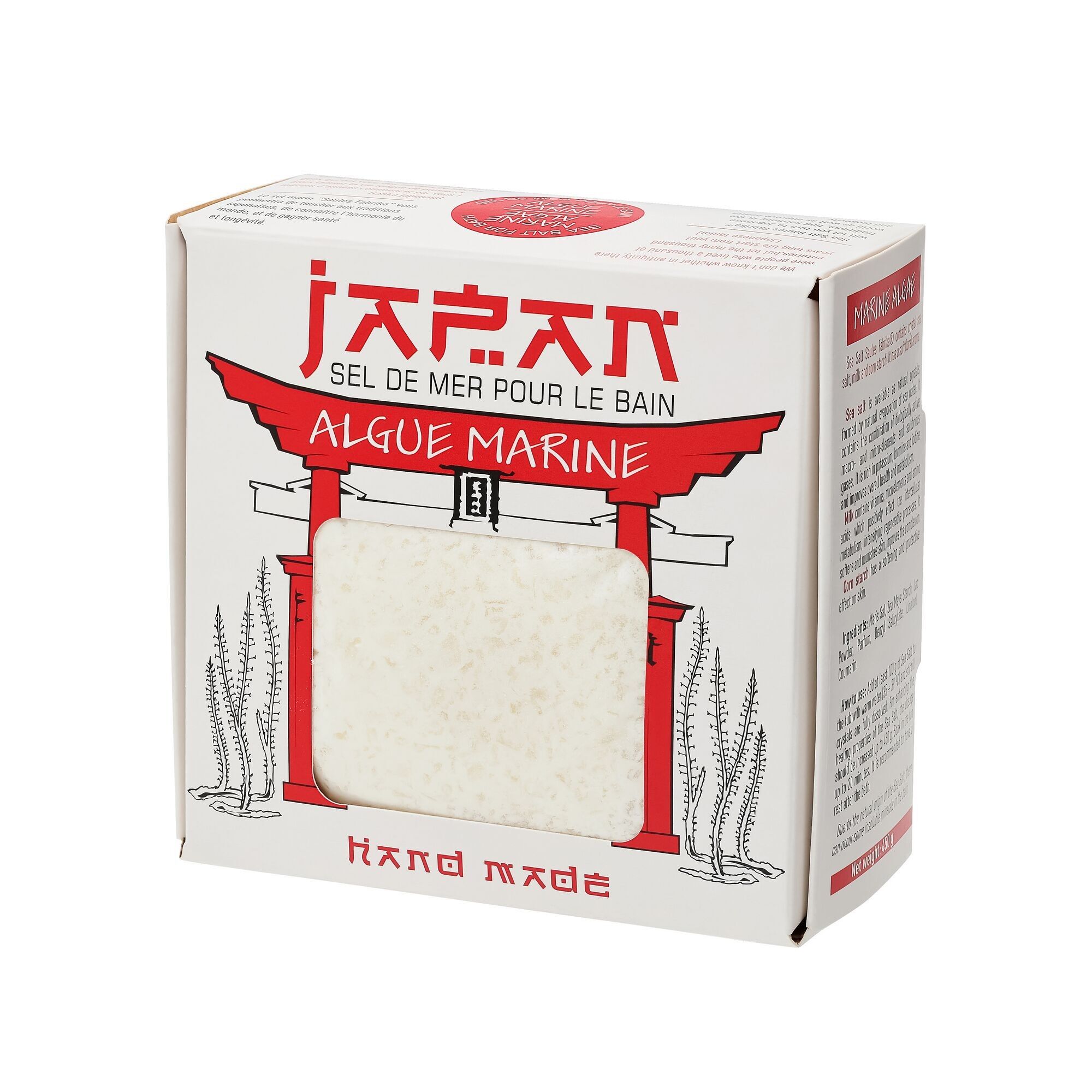 SALE DA BAGNO AL LATTE "Giappone" 450g - 7 Variazioni