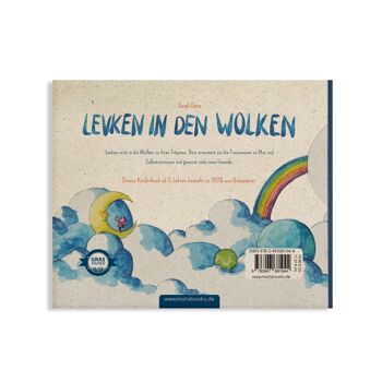 Levken dans les nuages ​​(livre pour enfants en papier d'herbe) 3