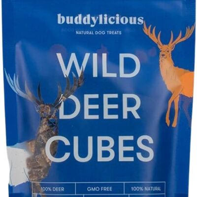 Buddylicious 100 % natürliche Wild Deer Hundeleckerlis