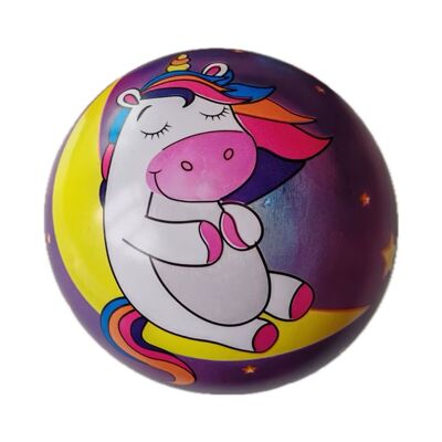 Pelota con unicornio talla 4.