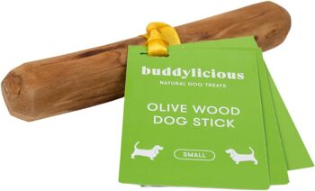 Bâtonnets d'olive naturels Buddylicious pour chiens 1