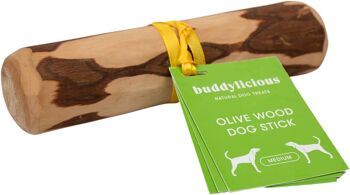 Bâtonnets d'olive naturels Buddylicious pour chiens 2