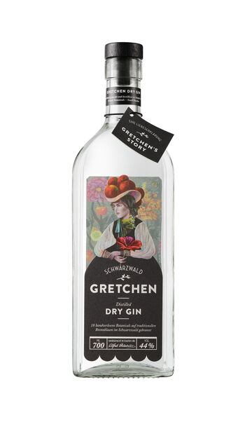 Gin sec distillé GRETCHEN 2