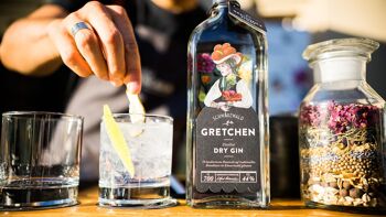 Gin sec distillé GRETCHEN 1