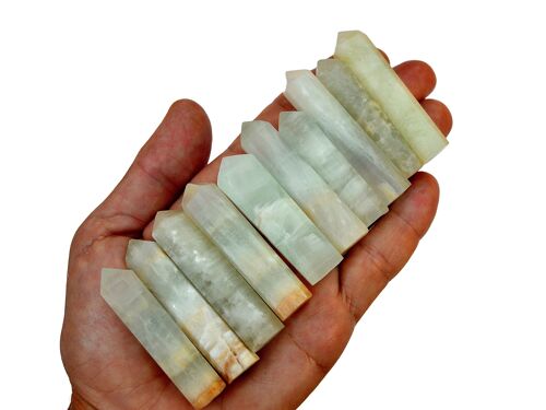 Caribbean Calcite Point Crystal (55mm - 60mm)