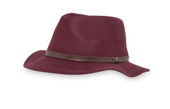 Chapeau de Protection Solaire UPF50+ Tessa Hat Bordeaux S/M