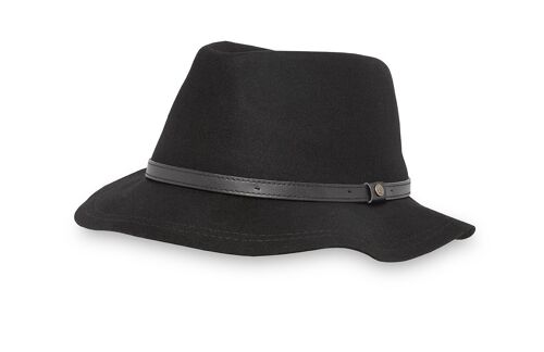 Sombrero de protección solar UPF50+  Tessa Hat Black S/M