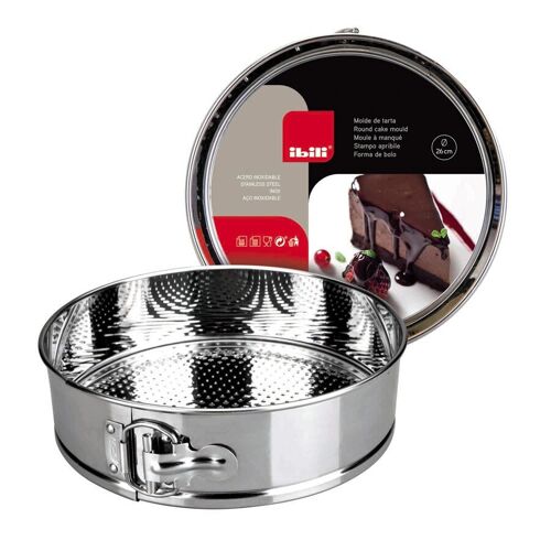 MOLDE DESMONTABLE INOX 23 CM - 650223 - IBILI