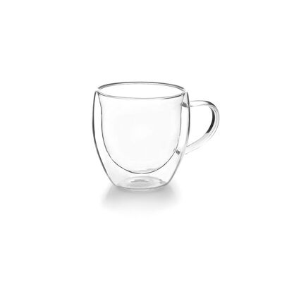 SET DI 2 BICCHIERI BOROSILICATO DOPPIA PARETE 220 - 685022 - IBILI