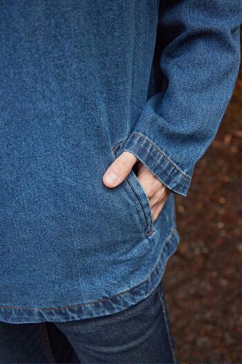 Blouse de jardinage en denim 4