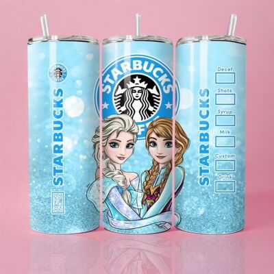 Elsa x Anna Starbucks - Termo 590ml