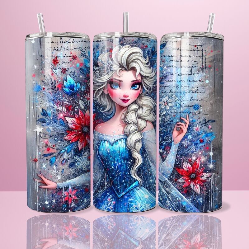 Elsa Flowers - 590ml Thermos